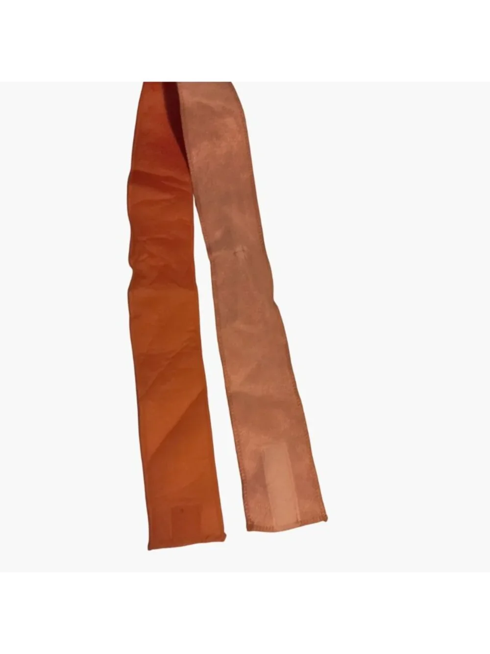 Orange Fabric Sash Super Hero Belt  Halloween Costume Accessory  3 x 40 inch